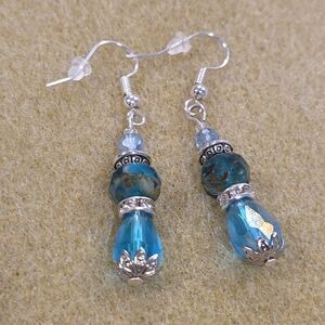 Blue Handmade Earrings